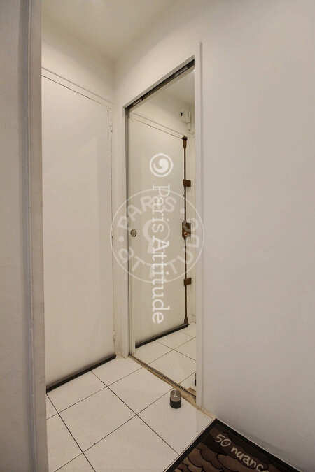 Entrance Furnished apartment - 26m²  - 1 bedroom - Arc de Triomphe - Paris