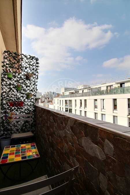 Balcone Appartamento arredato - 66m²  - 2 locali - Plaisance / Pernety - Parigi