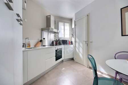 Kitchen Furnished apartment - 112m²  - 2 bedrooms - Arc de Triomphe - Paris
