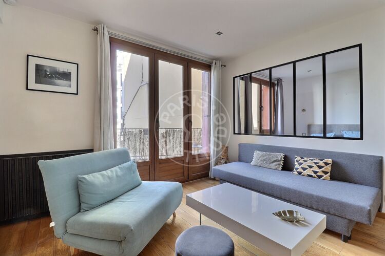Living room - Furnished 2 bedrooms - Puteaux 92800 - 13599