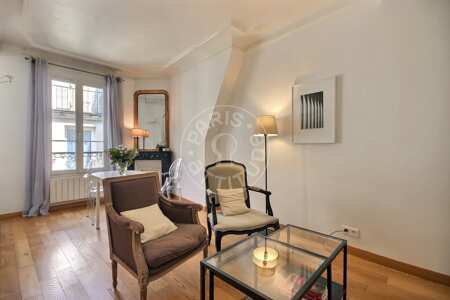 Sala Apartamento mobilado - 47m²  - 2 quartos - Port Royal / Raspail - Paris