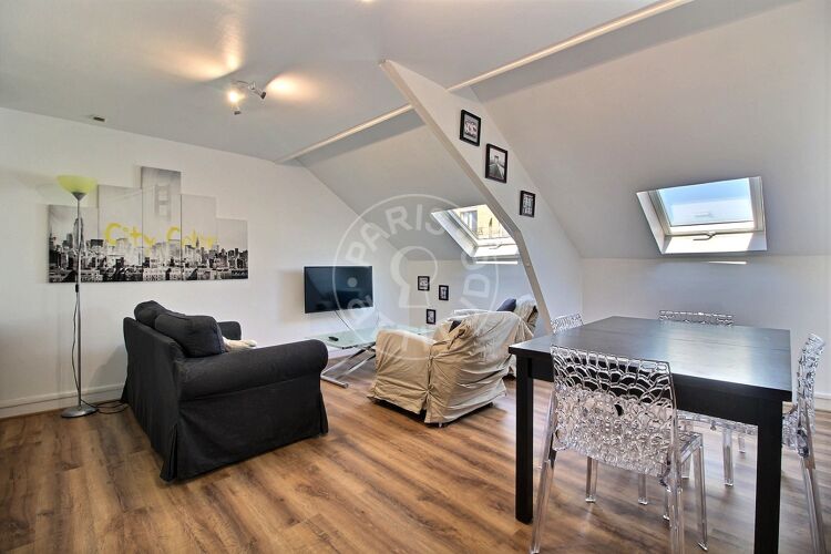 Living room - Furnished 3 bedrooms - Courbevoie 92400 - 13608