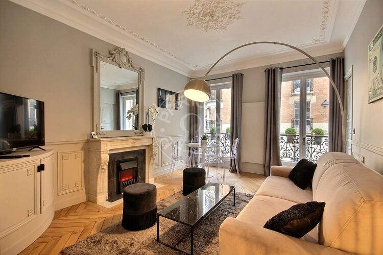 Salon - 2 chambres meublé - Paris 75006 - 13610