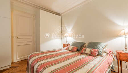 Bedroom Furnished apartment - 72m²  - 1 bedroom - Trocadéro - Paris