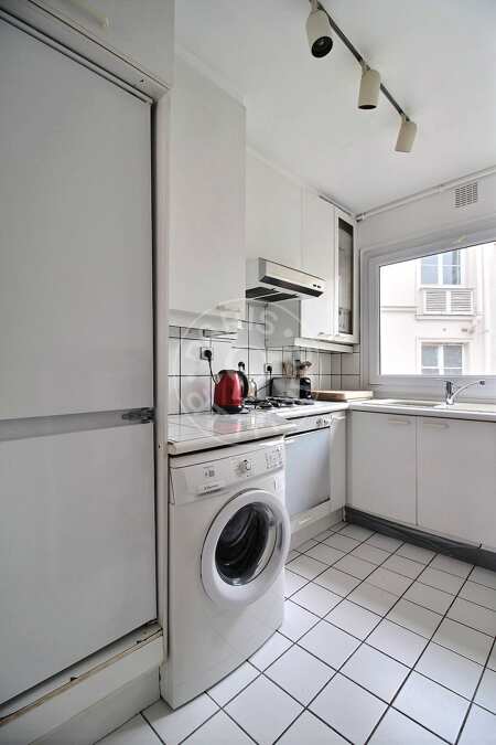 Kitchen Furnished apartment - 66m²  - 1 bedroom - Latin / Saint-Michel - Paris