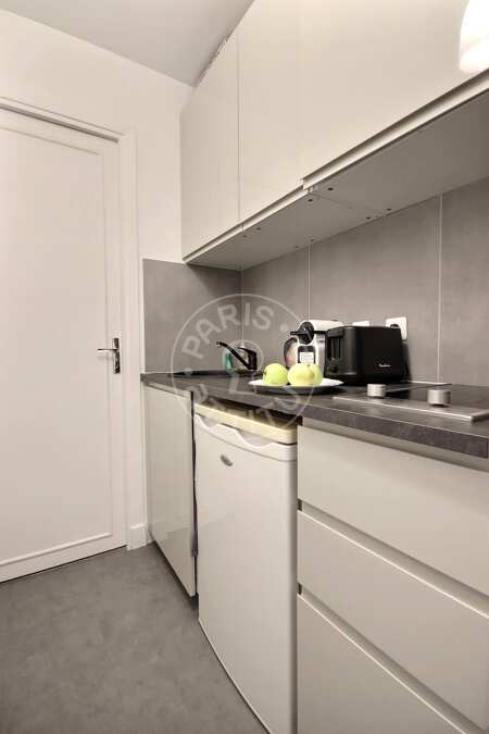 Cucina Monolocale arredato - 18m²  - Boulogne-Billancourt