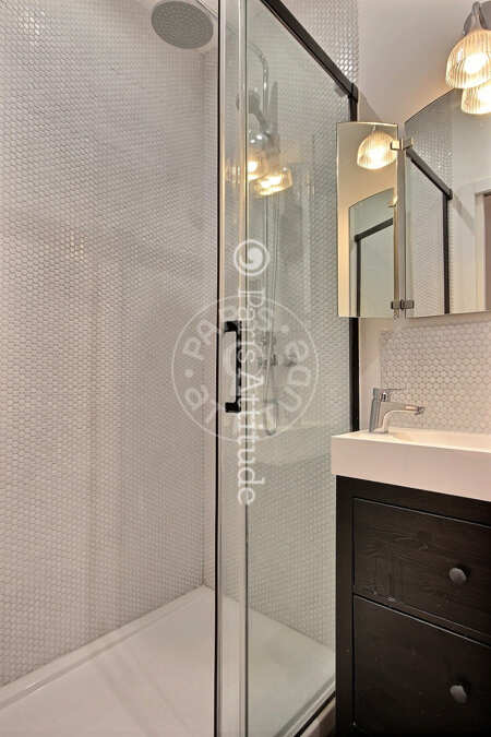 Casa de banho Quitinete mobilado - 16m²  - Tolbiac - Paris