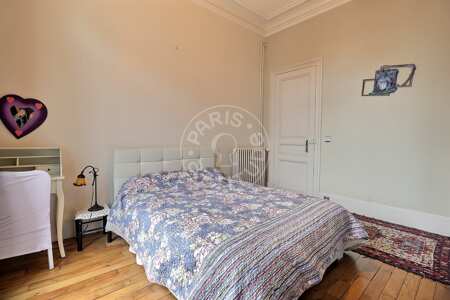 Camera da letto Appartamento arredato - 79m²  - 2 locali - Maison de la Radio - Parigi