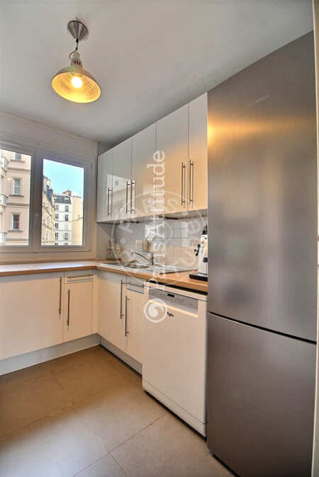 Cuisine Appartement meublé - 80m²  - 3 chambres - Nation - Paris