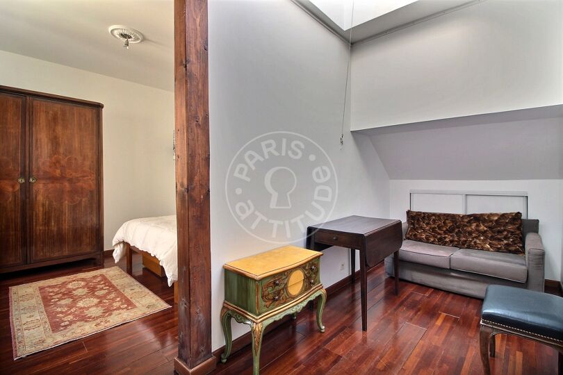 Furnished studio alcove - Paris 75004 - 13638