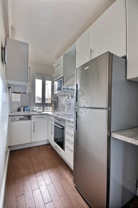 Cuisine Appartement meublé - 47m²  - 1 chambre - Issy-les-Moulineaux
