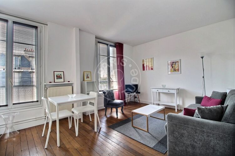 Salotto - Monolocale arredato - Parigi 75006 - 13643