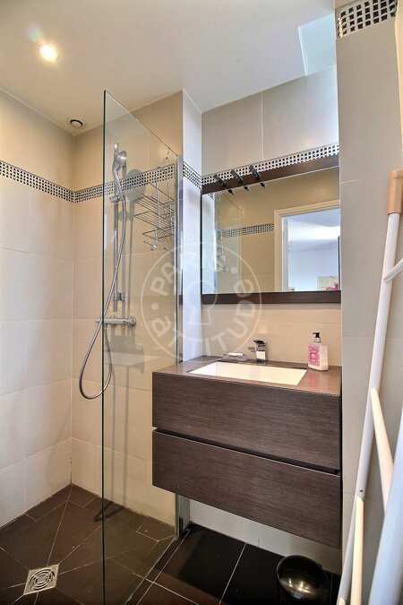 Baño Estudio amueblado - 28m²  - Jardin du Luxembourg - París