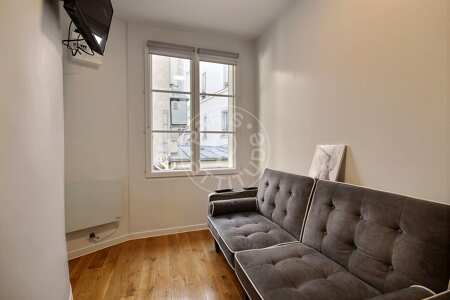 Salón Estudio con alcoba amueblado - 21m²  - Belleville - París