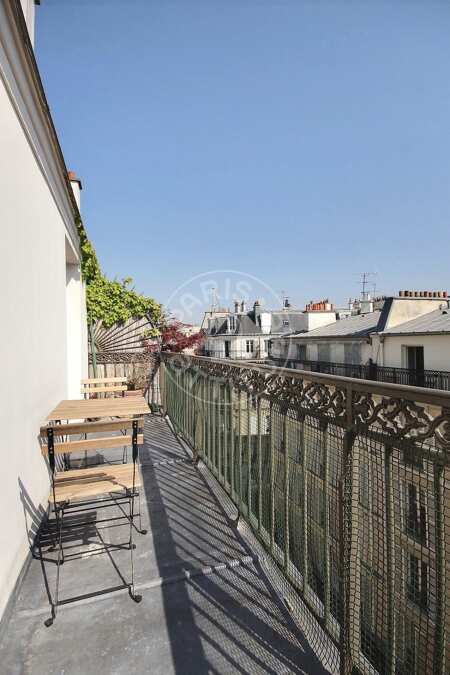 Balcone Appartamento arredato - 47m²  - 1 locale - Saint-Paul - Parigi