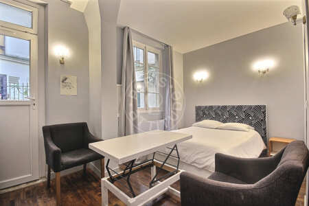 Sala Quitinete mobilado - 20m²  - Jules Joffrin - Mairie du 18ème - Paris