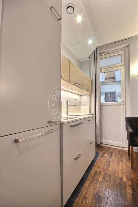 Cozinha Quitinete mobilado - 20m²  - Jules Joffrin - Mairie du 18ème - Paris