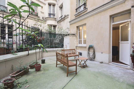 Terraço Quitinete mobilado - 20m²  - Jules Joffrin - Mairie du 18ème - Paris