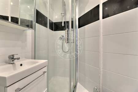 Baño Estudio amueblado - 21m²  - Gambetta - París