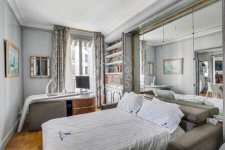 Chambre Appartement meublé - 177m²  - 3 chambres - Avenue Foch - Paris