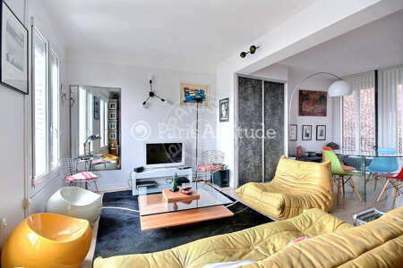 Sala Apartamento mobilado - 65m²  - 1 quarto - Asnières-sur-Seine