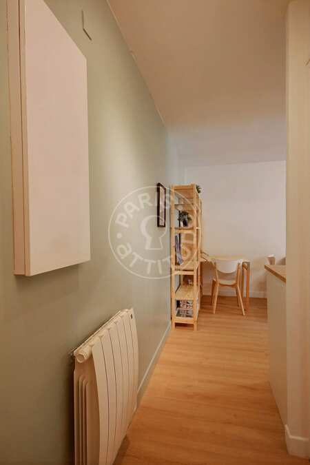 Entrance Furnished apartment - 35m²  - 1 bedroom - Tolbiac - Paris