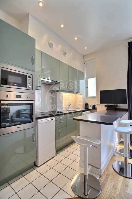 Cuisine Appartement meublé - 44m²  - 1 chambre - Ledru-Rollin - Paris