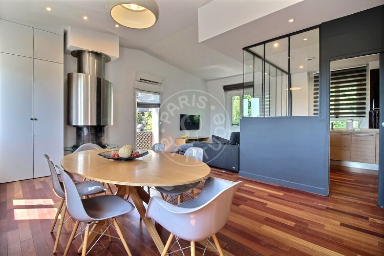 Living room - Furnished 3 bedrooms - Saint-Cloud 92210 - 13688