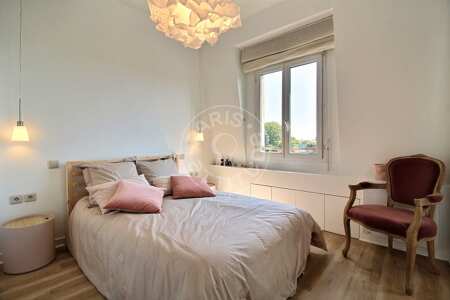 Schlafzimmer Möblierte wohnung - 93m²  - 3 Zimmer - Saint-Cloud