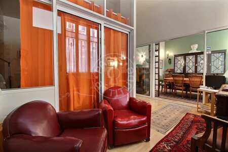 Wohnzimmer Möblierte wohnung - 41m²  - 1 Zimmer - Porte Maillot / Palais des Congrès - Paris