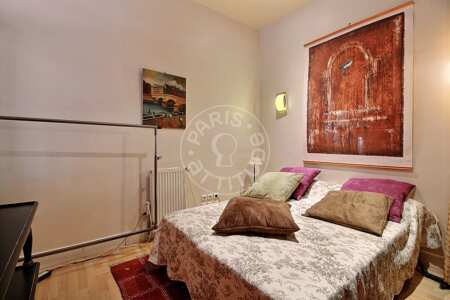 Schlafzimmer Möblierte wohnung - 41m²  - 1 Zimmer - Porte Maillot / Palais des Congrès - Paris