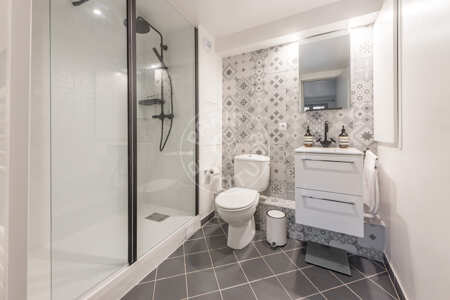 Bagno Appartamento arredato - 28m²  - 1 locale - Place des Vosges - Parigi