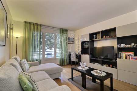 Living room Furnished apartment - 48m²  - 1 bedroom - Courbevoie