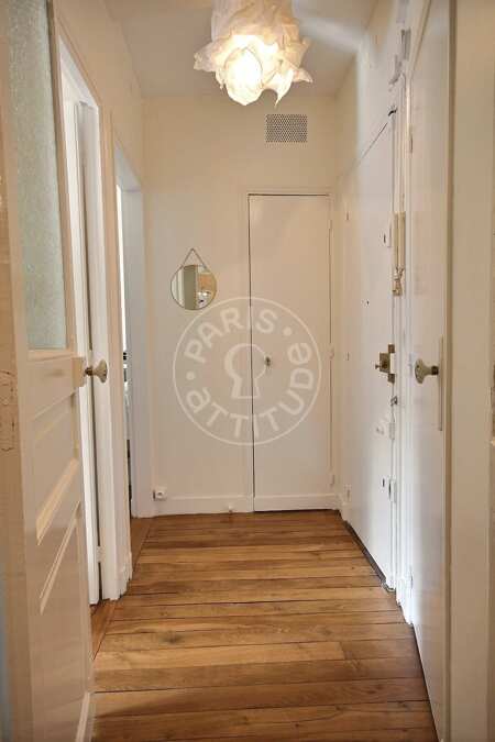 Ingresso Appartamento arredato - 37m²  - 1 locale - Jules Joffrin - Mairie du 18ème - Parigi