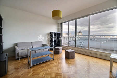 Sala Apartamento mobilado - 97m²  - 2 quartos - Motte-Piquet Grenelle - Paris