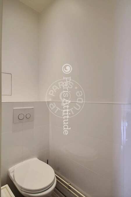 WC Apartamento mobilado - 97m²  - 2 quartos - Motte-Piquet Grenelle - Paris