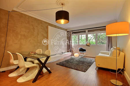 Sala Apartamento mobilado - 61m²  - 2 quartos - Alésia - Paris