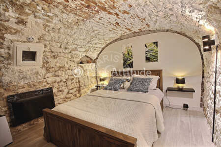 Chambre Appartement meublé - 30m² - 1 chambre - Montmartre / Place des Abbesses - Paris