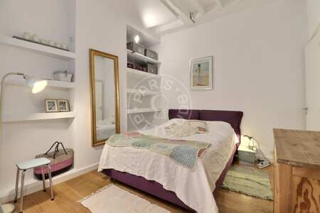 Camera da letto Appartamento arredato - 52m²  - 2 locali - Temple - Parigi