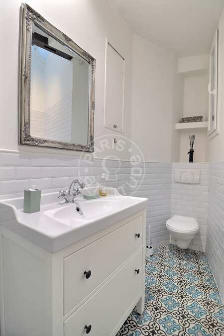 Bagno Appartamento arredato - 52m²  - 2 locali - Temple - Parigi