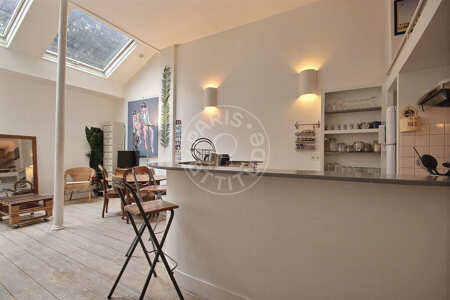 Cucina Loft arredato - 64m²  - 2 locali - Oberkampf - Parigi
