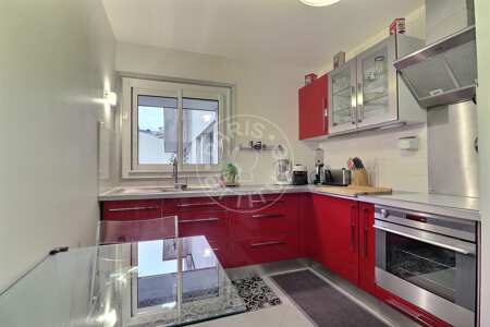 Kitchen Furnished apartment - 63m²  - 2 bedrooms - Tour Eiffel - Paris