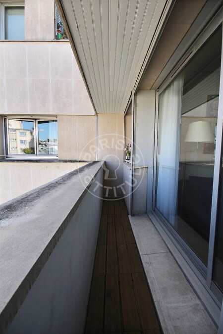 Balcony Furnished apartment - 63m²  - 2 bedrooms - Tour Eiffel - Paris