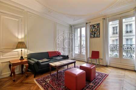 Salón Piso amueblado - 101m²  - 2 dormitorios - Ile Saint-Louis - París