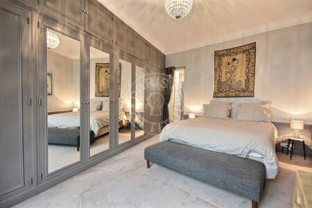 Quarto Apartamento mobilado - 100m²  - 2 quartos - Porte Maillot / Palais des Congrès - Paris