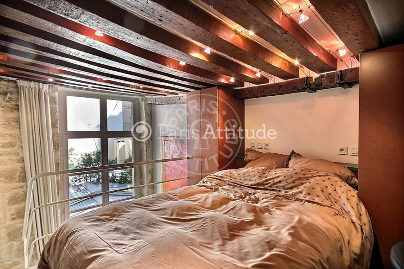 Studio alcove meublé - Paris 75004 - 13760