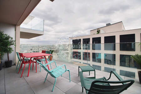 Terrace Furnished apartment - 46m²  - 1 bedroom - Batignolles - Paris
