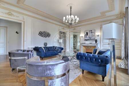 Salotto Appartamento arredato - 230m²  - 4 locali - Alma-Marceau - Parigi