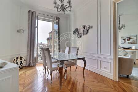 Sala da pranzo Appartamento arredato - 230m²  - 4 locali - Alma-Marceau - Parigi