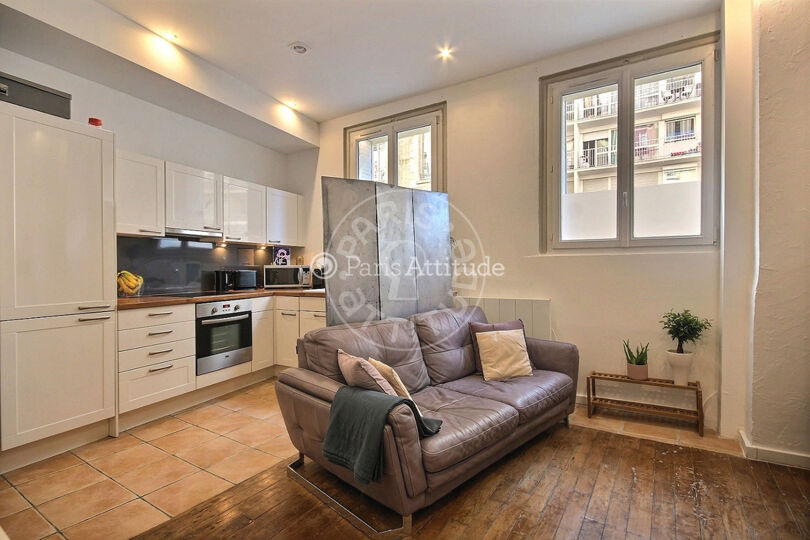 Furnished 1 bedroom - Paris 75020 - 13774